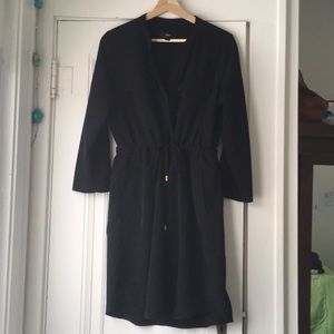 black target shirt dress